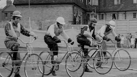 A boy a girl hotsell and a bike 1949