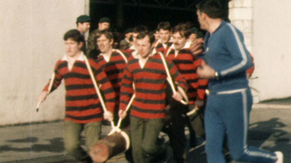 Watch Royal Marines' Log Race online - BFI Player